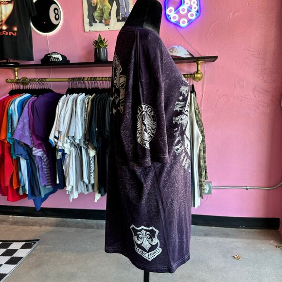 Affliction Live Fast Tee Size XL - Picture 2 of 7